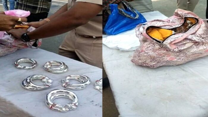 BIG RECOVER : बड़ी खबर…! थेले से निकलते रहे चांदी के कड़ा-सिक्के-पायल-चेन समेत ढेर सारा केश…देखें VIDEO